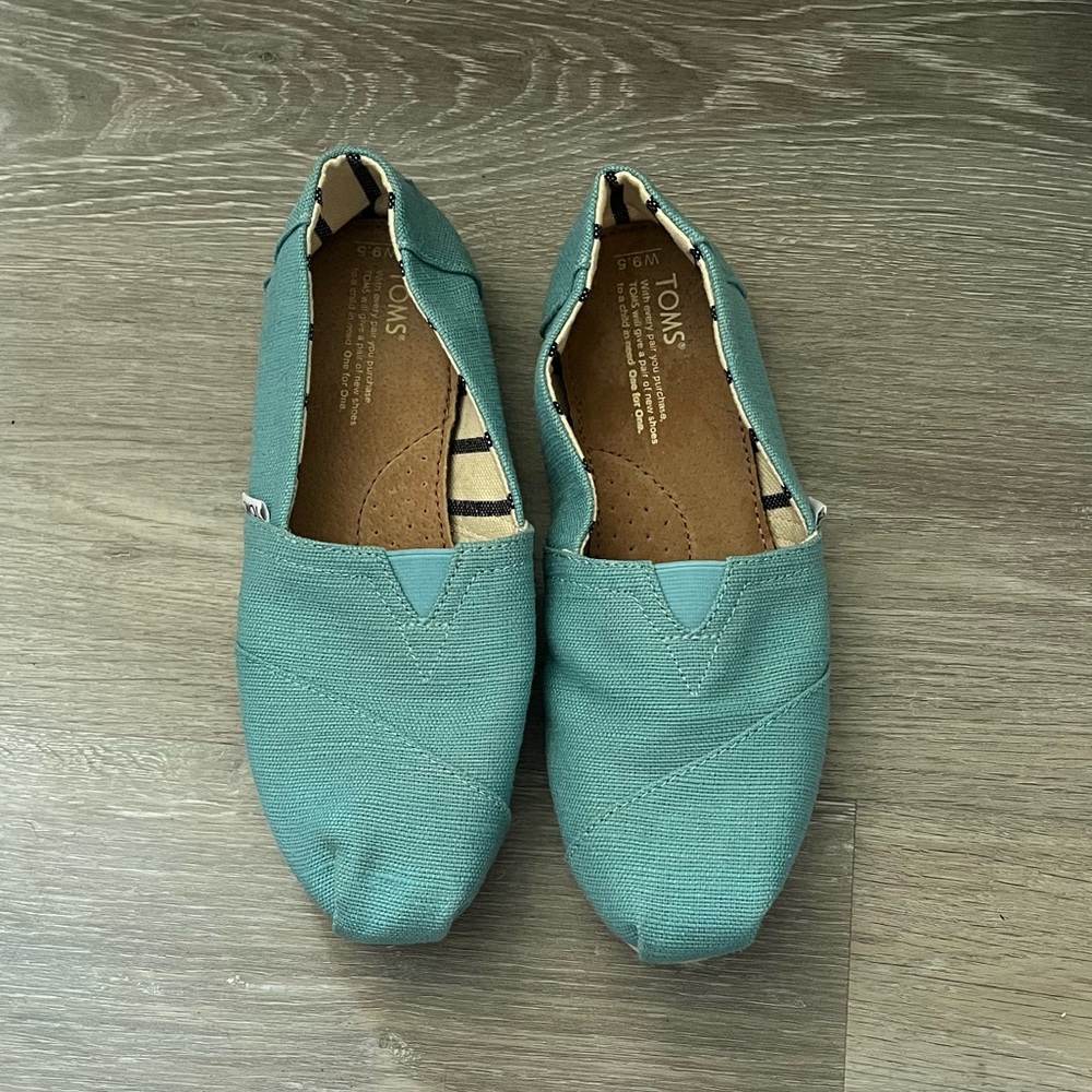 Toms | Teal- 9.5